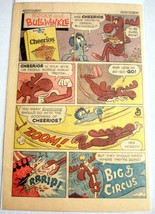 1965 Cheerios Ad Rocky and Bullwinkle General Mills - £6.28 GBP