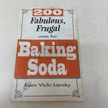200 Fabulous Frugal Uses For Baking Soda Reference Paperback Book Vicki Lansky - £9.89 GBP