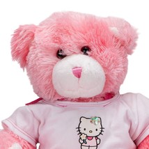 Build A Bear Hello Kitty Teddy Plush 16&quot; Pink Shirt Jeans BABW Stuffed A... - £15.46 GBP
