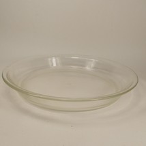 Vintage 10 inch Pyrex clear pie plate  FBJ%5 - £5.49 GBP