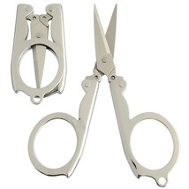 2Pcs Mini Scissors,Foldable Scissors Stainless,Travel Scissors For Can H... - £10.38 GBP