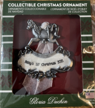 Gloria Duchin Collectible Christmas Ornament &#39;Baby&#39;s First Christmas 202... - £26.72 GBP