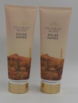 Victoria’s Secret Solar Sands Fragrance Body Lotion Cream 8 Oz New Lot Of 2 - £27.34 GBP