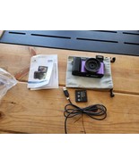 Minolta MND30 30MP 2.7K UHD 4X Zoom Digital Camera, Purple w/ Deco Camer... - $1,484.66 MXN