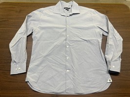 John Varvatos Men’s Light Blue Slim-Fit Long-Sleeve Dress Shirt - (16 ½ - 32/33) - $14.99