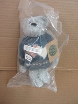 NOS Boyds Bears Floyd Jointed Plush Sweater Hearts Archive Collection B8... - $36.12