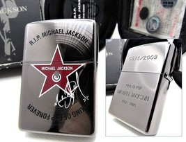 Mj Michael Jackson Rip Double Sides Limited Zippo 2009 Mib Rare - £215.02 GBP