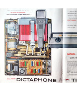 1958 Dictaphone Time Master Advertisement Dictating Machine Centerfold D... - $54.83 CAD