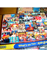 Springbok Jigsaw Puzzle 1000 Pcs Old Favorite TV Show Hits Collage Art C... - £11.67 GBP