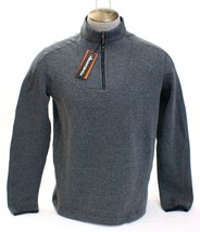 Hawke &amp; Co. Gray 1/4 Zip Fleece Pullover Men&#39;s NWT - $999.22 MXN