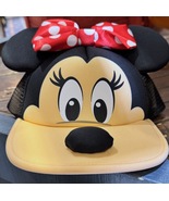 Disney Park Minnie Mouse Mesh Character Hat Cap NEW - $39.90