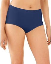 Bali Women&#39;s One Smooth U All Over Smoothing Brief Panty, Navy, Size Medium - £5.46 GBP