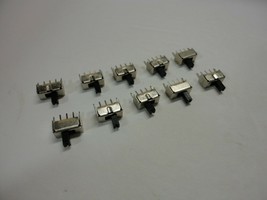 10 Pack Lot On Off Mini Slide Switch 1P2T SPDT 3 Pin Toggle Button SS12D... - £7.27 GBP