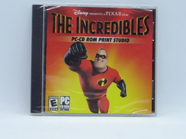 The Incredibles PC-CD ROM Print Studio by Pixar (2006, CD-ROM) - £3.09 GBP