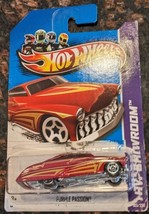 New DAMAGED PACKAGE 2012 Hot Wheels Red Purple Passion - HW Showroom 183... - $5.99