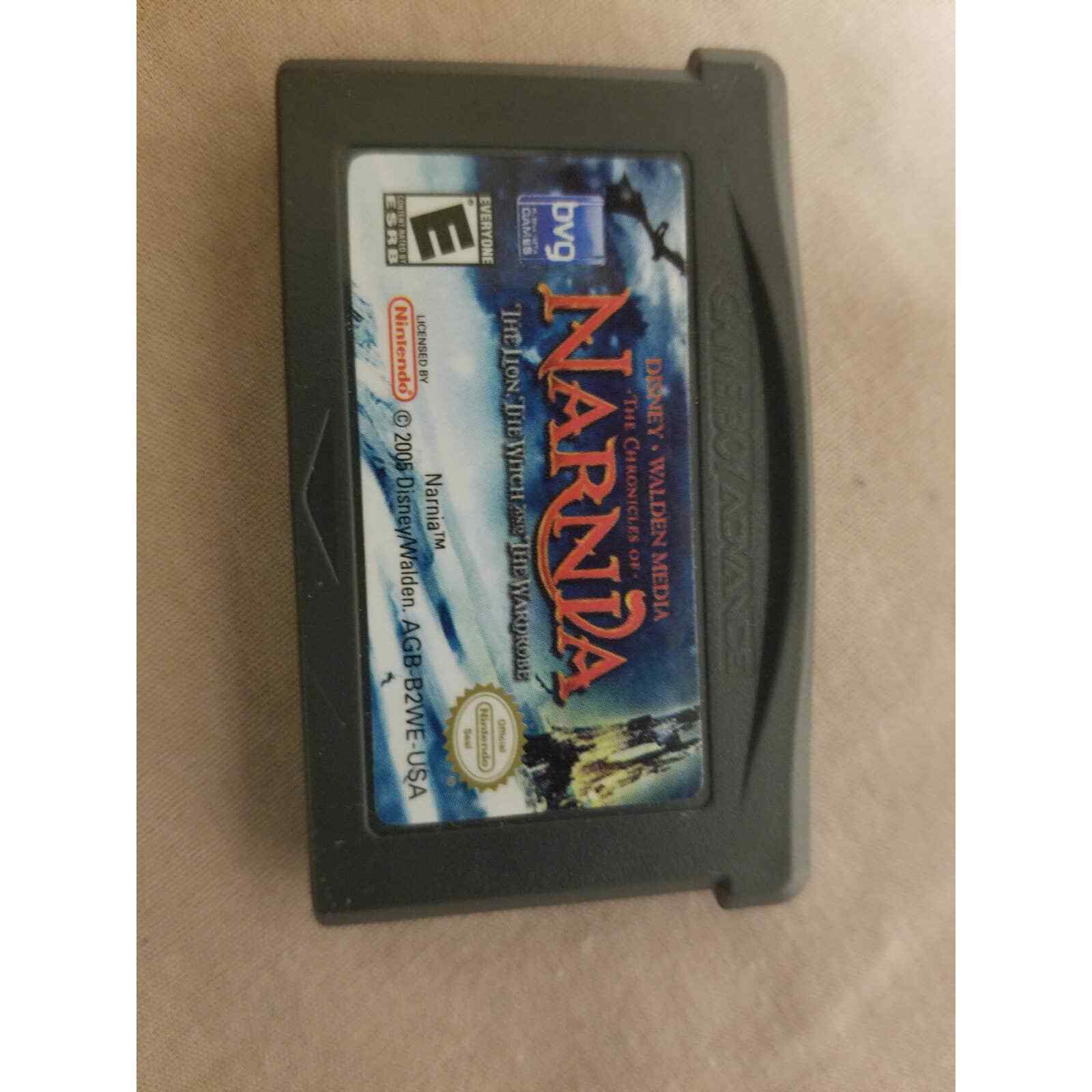 Primary image for Narnia Game For Nintendo Gam eBoy Advance Game Only Tested