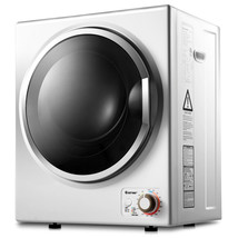 Electric Tumble Compact Laundry Dryer Stainless Steel Wall Mounted 1.5 cu .ft. - £314.13 GBP