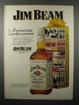 1972 Jim Beam Whiskey Ad - A Proud Past - £14.74 GBP