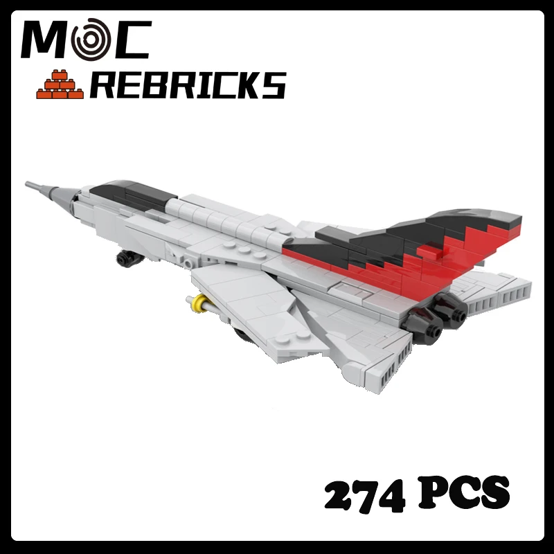 MOC Military Series 1:72 Scale Panavia Tornado ADV F.3 Fighter Model DIY - £45.40 GBP