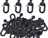 36-Piece Plastic Hooks For Gazebo Curtains And Mosquito Netting. - $35.98
