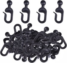 36-Piece Plastic Hooks For Gazebo Curtains And Mosquito Netting. - £28.31 GBP