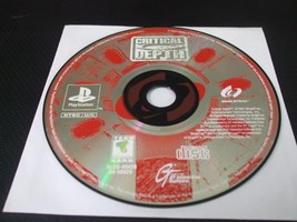 Critical Depth (Sony PlayStation 1, 1997) - Disc Only!!! - £7.75 GBP