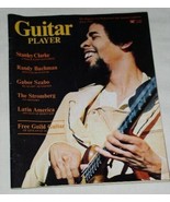 STANLEY CLARKE GUITAR PLAYER MAGAZINE VINTAGE 1975 RANDY BACKMAN GABOR S... - $19.99
