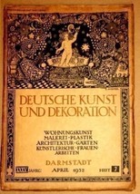 Deutsche Kunst und Dekoration April 1932 Art Werner Peiner Ernst Hassebrauk - $24.74