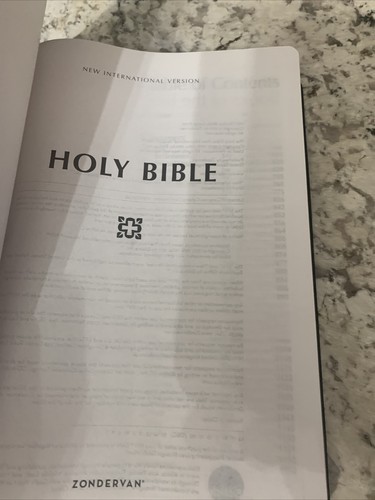 NIV Thinline Bible by Zondervan Bibles Staff (2011, Bonded Leather, Special) Item image 4