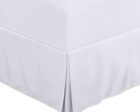 Queen Bed Skirt - Soft Quadruple Pleated Ruffle - Easy Fit With 16 Inch ... - $18.99