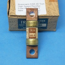 Bussmann KAB-40 Tron High Speed Rectifier Fuse 40 Amp 250 V New - $13.49