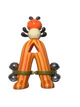 Vintage Parents Battat A For Ant Bright Rattle Bells Colorful Toy Read - $126.85 MXN