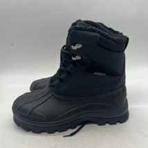 Artic Mens Black Winter Boots Size 13 - £19.47 GBP