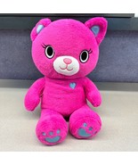 Build-A-Bear Workshop Kabu Catlynn Pink Heart 16&quot; Plush Cat Stuffed Anim... - $14.01