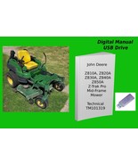 John Deere Z810A Z820A Z830A Z840A Z850A Z-Trak Pro Mid-Frame Mower Tech... - $23.74