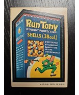 Topps Wacky Packages 2nd Series 1973 RUN TONY Sticker White Back Vintage... - $33.90 CAD