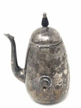 FB ROGERS SILVER Co 2357 Silver Plated Tea Pot Kettle Vintage 40 oz Distressed - $39.55