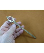 (CAX2-1) RARE African American LADY white + brown CAMEO Hairstick hair s... - $659.59 MXN
