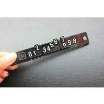 High quality Car Styling  temporary par card With Suckers And Night Light Phone  - £49.86 GBP