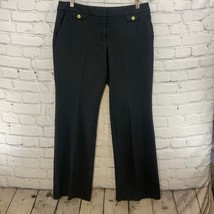 Anne Klein Dress Pants Womens Sz 10 Black - £15.56 GBP