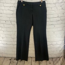 Anne Klein Dress Pants Womens Sz 10 Black - £15.24 GBP