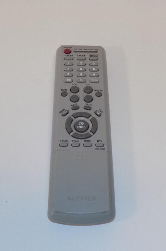 Genuine Samsung Remote Control Model AA59-00322 IR Tested  			