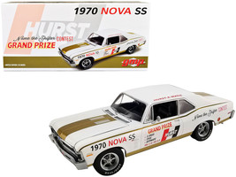 1970 Chevrolet Nova SS White with Graphics &quot;Hurst - Name the Shifter Contest Gr - £109.32 GBP