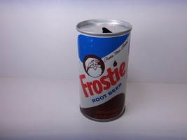 FROSTIE ROOT BEER  12 OZ STEEL CAN DETROIT, MICHIGAN  1973 - £14.77 GBP