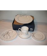 NEW Mikasa Love Story Platinum Bone China 5 Piece Place Setting - $65.48 CAD