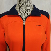 Lauren Ralph Lauren Active Jacket Large Orange Blue Green Label - £21.31 GBP