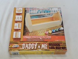 Daddy + Me Wooden Tool Box Kit - £18.48 GBP