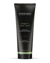 Wicked Sensual Care Sage & Sea Salt Massage Cream  - 4 oz - $33.92
