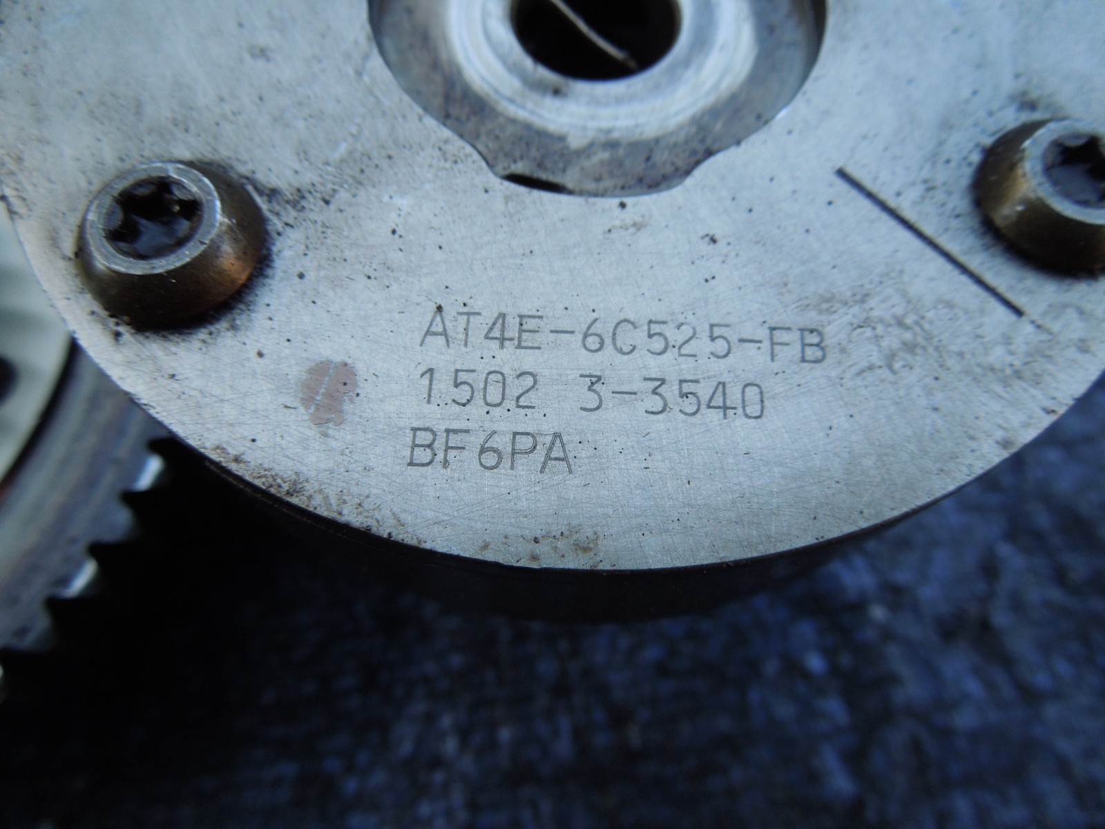 2010 Ford Flex 3.5 camshaft cam gear set assembly VTC OEM engine motor AT4E-6C24 Item image 10