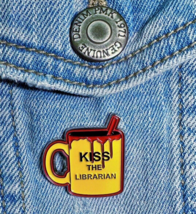 KISS THE LIBRARIAN Mug ✩ 90&#39;s Buffy the Vampire Slayer ♡ SPIKE Giles Spu... - €8,43 EUR